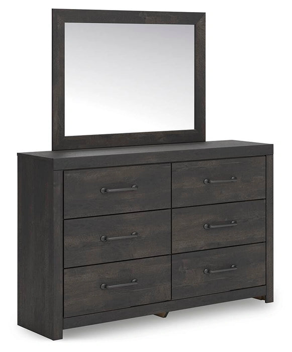 Hollivern Dresser and Mirror - Dream Home Furniture & Mattress (Waite Park, MN)