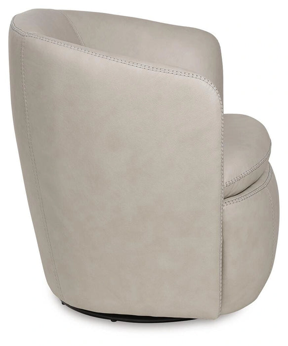 Kierreys Swivel Accent Chair - Dream Home Furniture & Mattress (Waite Park, MN)