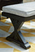 Beachcroft Outdoor Bench with Cushion - Dream Home Furniture & Mattress (Waite Park, MN)
