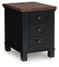 Wildenauer Chairside End Table - Dream Home Furniture & Mattress (Waite Park, MN)