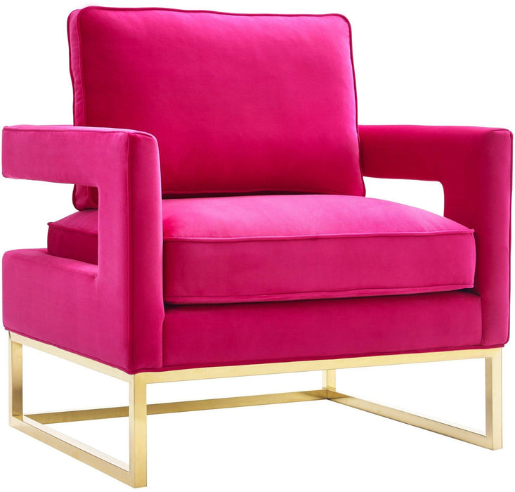 Avery Performance Velvet Accent Chair