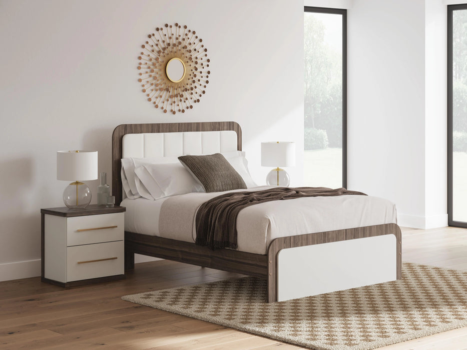 Kendanport Upholstered Bed - Dream Home Furniture & Mattress (Waite Park, MN)