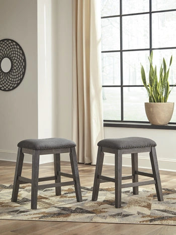Caitbrook Counter Height Upholstered Bar Stool - Dream Home Furniture & Mattress (Waite Park, MN)