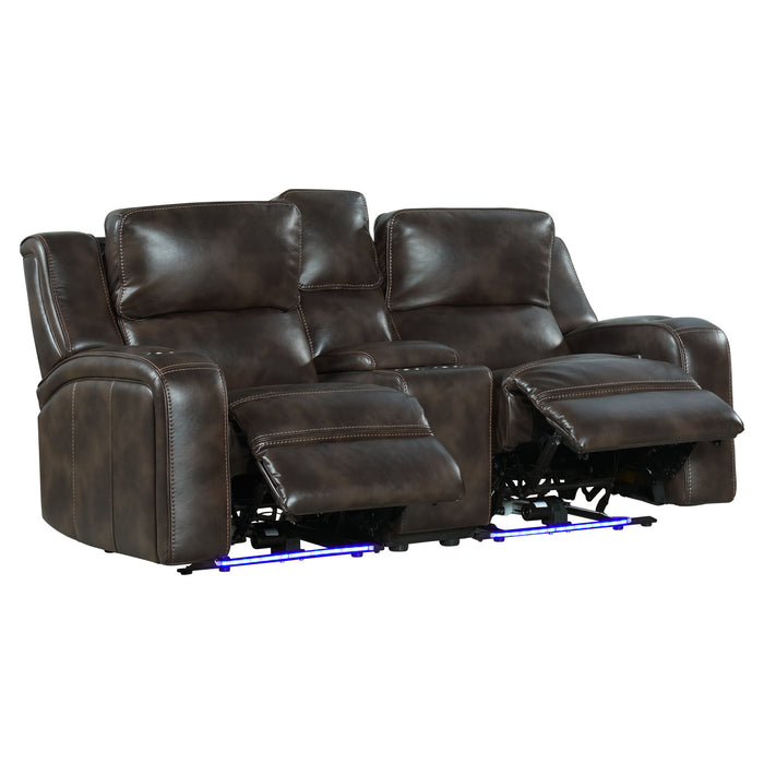 Silhouette Dual-Power Loveseat