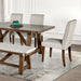 Losone Dining Table Set with Bench Rustic - Dream Home Furniture & Mattress (Waite Park, MN)