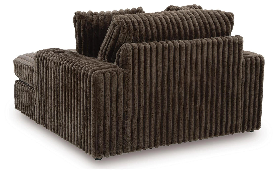 Midnight-Madness Oversized Chaise - Dream Home Furniture & Mattress (Waite Park, MN)