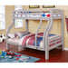 SOLPINE Gray & Oak Twin/Full Bunk Bed - Dream Home Furniture & Mattress (Waite Park, MN)