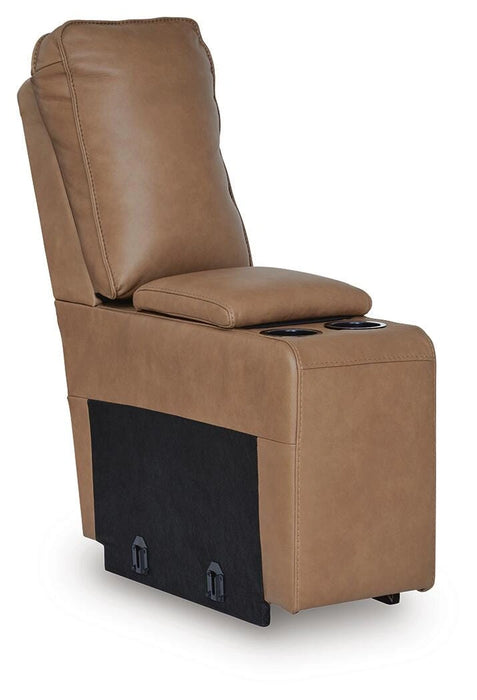 DeepWakes Power Reclining Sectional with Chaise - Dream Home Furniture & Mattress (Waite Park, MN)