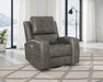 Brickston Triple Power Swivel Glider Recliner - Dream Home Furniture & Mattress (Waite Park, MN)