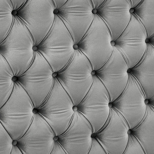 Stefania Bed Grey & Queen - Dream Home Furniture & Mattress (Waite Park, MN)