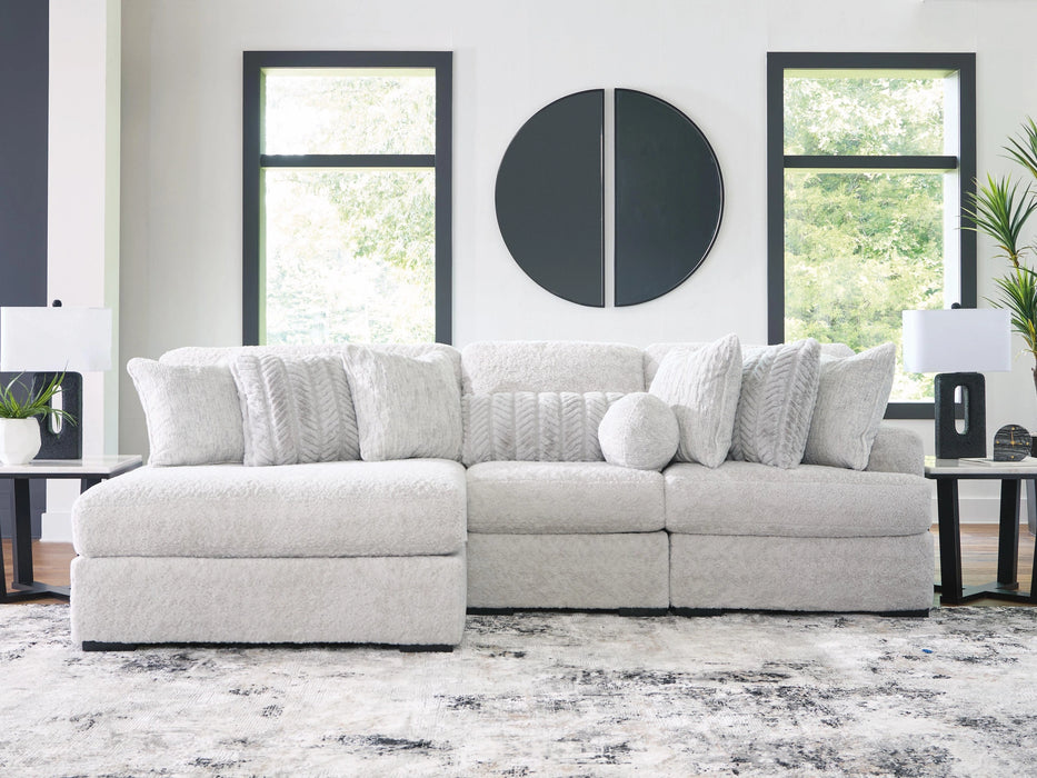 Cuddle Plush Sectional with Chaise - Dream Home Furniture & Mattress (Waite Park, MN)