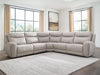 Gravier Power Reclining Sectional - Dream Home Furniture & Mattress (Waite Park, MN)