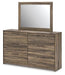 Elbrim Dresser and Mirror - Dream Home Furniture & Mattress (Waite Park, MN)
