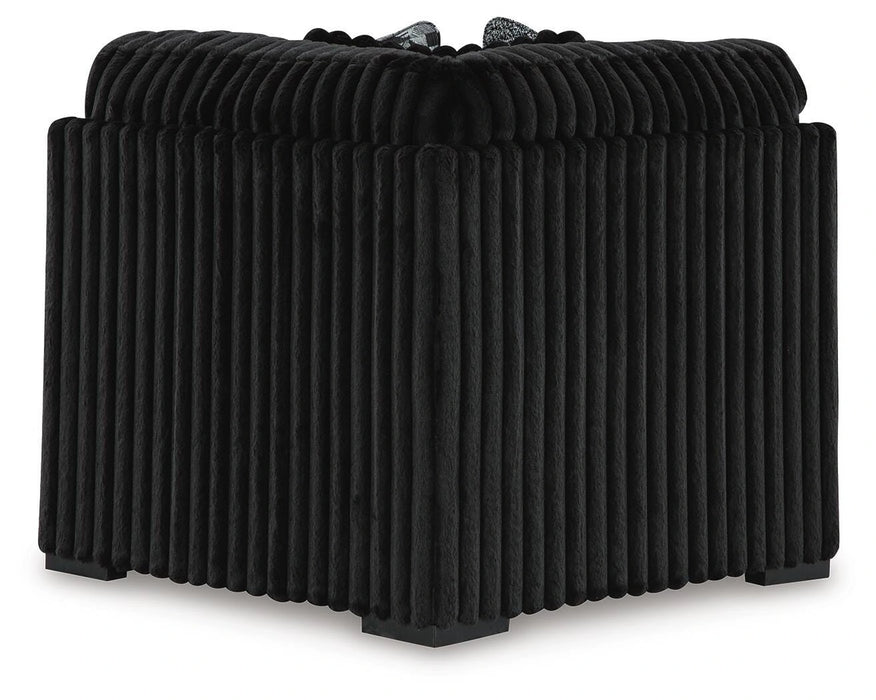 Midnight-Madness Sectional with Chaise - Dream Home Furniture & Mattress (Waite Park, MN)