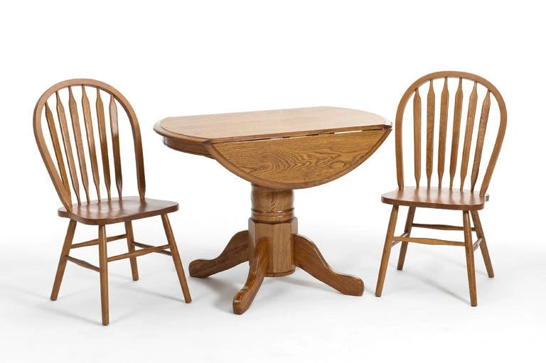 Classic Oak Chestnut Plain Arrow Chair