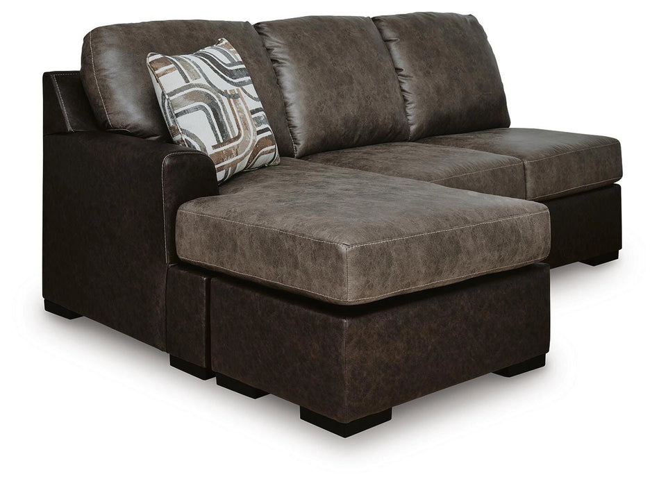 Castille Way Sectional with Chaise - Dream Home Furniture & Mattress (Waite Park, MN)