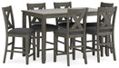 Caitbrook Counter Height Dining Table and Bar Stools (Set of 7) - Dream Home Furniture & Mattress (Waite Park, MN)