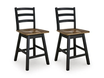 Wildenauer Counter Height Swivel Barstool - Dream Home Furniture & Mattress (Waite Park, MN)