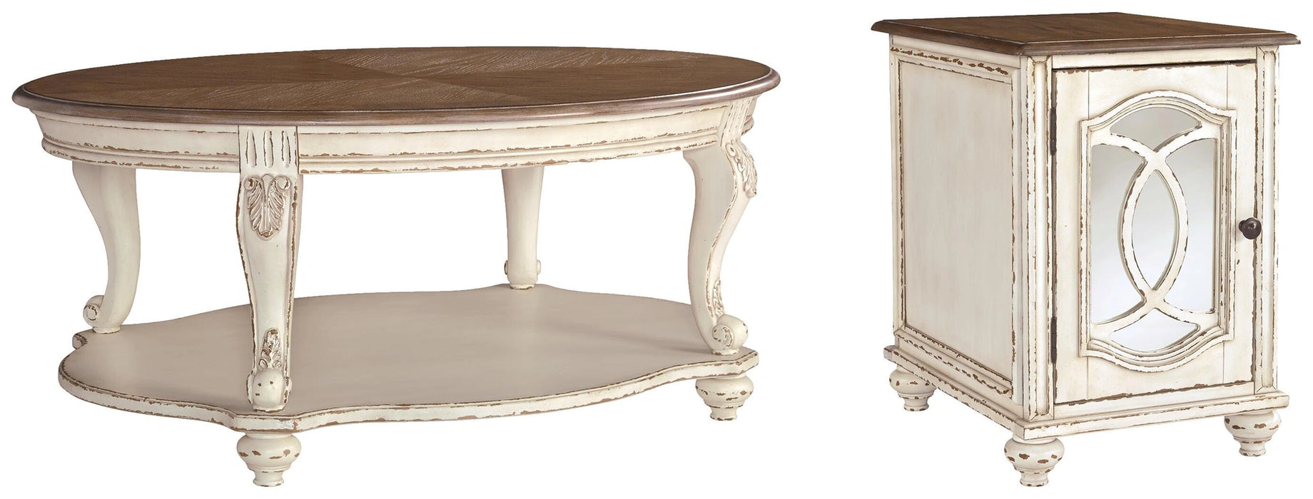Realyn Table Set - Dream Home Furniture & Mattress (Waite Park, MN)