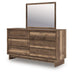 Chirason Dresser and Mirror - Dream Home Furniture & Mattress (Waite Park, MN)