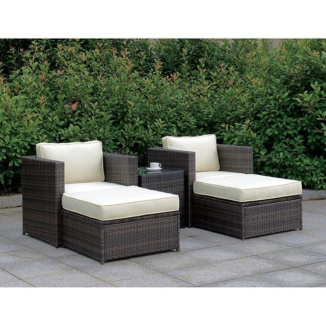 Ilona Brown/Beige End Table - Dream Home Furniture & Mattress (Waite Park, MN)