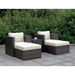 Ilona Brown/Beige End Table - Dream Home Furniture & Mattress (Waite Park, MN)