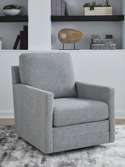 Freybourne Next-Gen Nuvella Swivel Accent Chair - Dream Home Furniture & Mattress (Waite Park, MN)