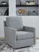 Freybourne Next-Gen Nuvella Swivel Accent Chair - Dream Home Furniture & Mattress (Waite Park, MN)