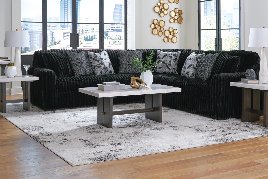 Midnight-Madness Sectional - Dream Home Furniture & Mattress (Waite Park, MN)