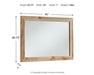 Hyanna Bedroom Mirror - Dream Home Furniture & Mattress (Waite Park, MN)