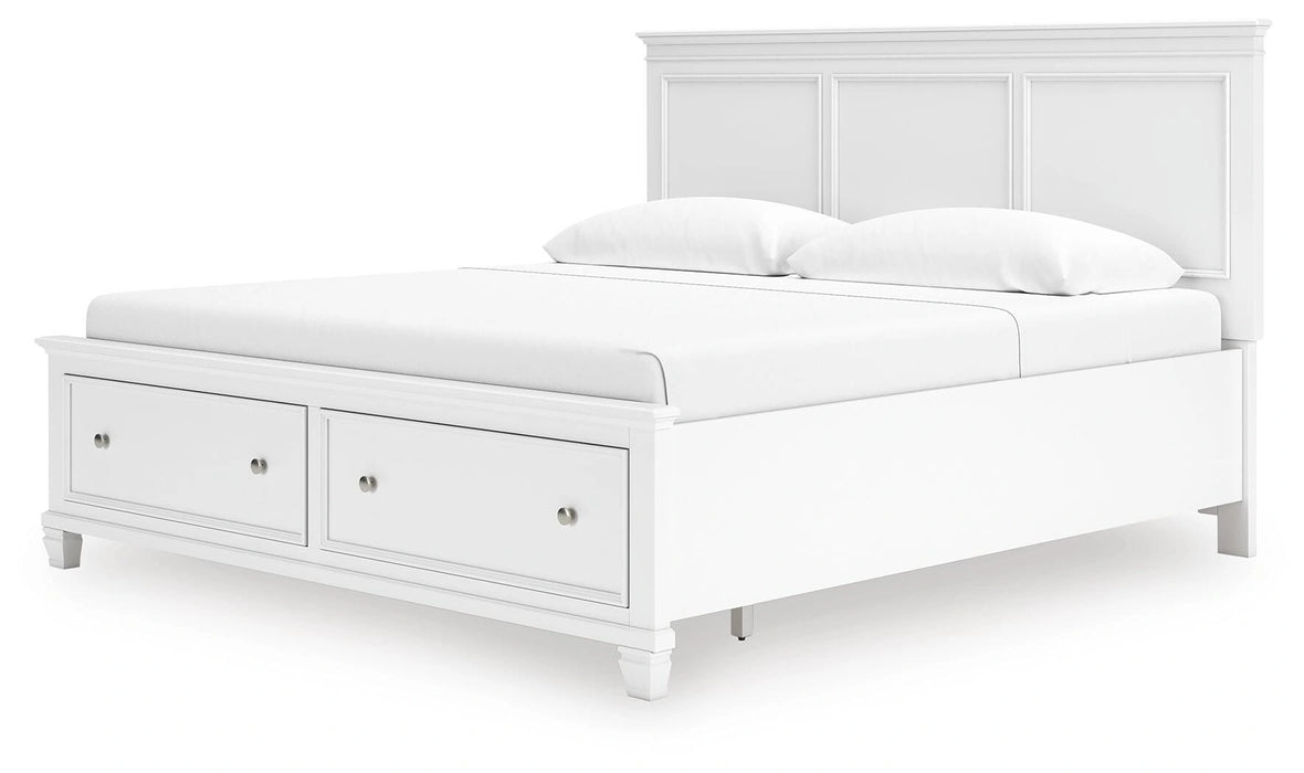 Fortman Panel Storage Bed - Dream Home Furniture & Mattress (Waite Park, MN)