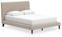 Cielden Upholstered Bed with Roll Slats - Dream Home Furniture & Mattress (Waite Park, MN)
