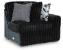Midnight-Madness Sectional with Chaise - Dream Home Furniture & Mattress (Waite Park, MN)
