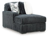 Midnight-Madness Sectional with Chaise - Dream Home Furniture & Mattress (Waite Park, MN)