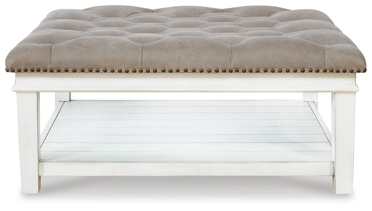 Kanwyn Upholstered Ottoman Coffee Table - Dream Home Furniture & Mattress (Waite Park, MN)