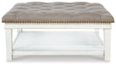 Kanwyn Upholstered Ottoman Coffee Table - Dream Home Furniture & Mattress (Waite Park, MN)