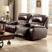 Ruth Brown Love Seat - Dream Home Furniture & Mattress (Waite Park, MN)