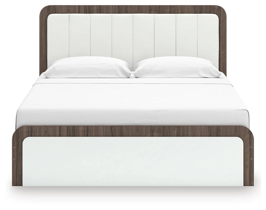 Kendanport Upholstered Bed - Dream Home Furniture & Mattress (Waite Park, MN)