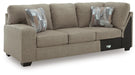 Newellen Sectional with Chaise - Dream Home Furniture & Mattress (Waite Park, MN)