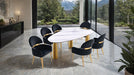 Northam 7 Pc. Dining Table Set W/ Black Chair - Dream Home Furniture & Mattress (Waite Park, MN)