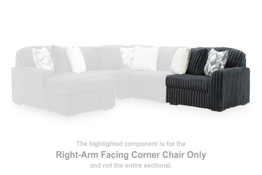 Midnight-Madness Sectional Sofa - Dream Home Furniture & Mattress (Waite Park, MN)