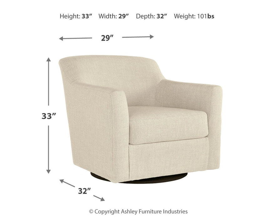 Bradney Swivel Accent Chair - Dream Home Furniture & Mattress (Waite Park, MN)