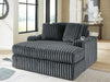 Midnight-Madness Oversized Chaise - Dream Home Furniture & Mattress (Waite Park, MN)
