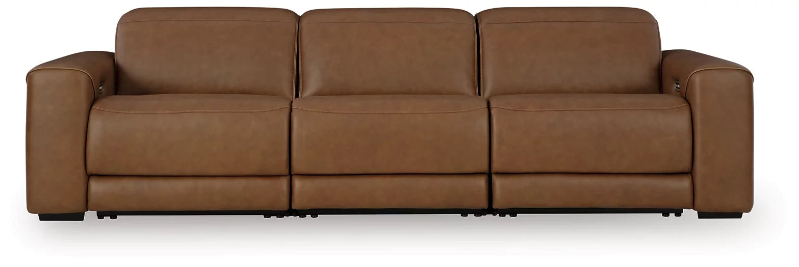 Magic Man Power Reclining Sectional Sofa - Dream Home Furniture & Mattress (Waite Park, MN)