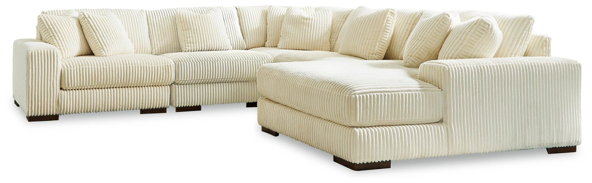 Lindyn Sectional with Chaise - Dream Home Furniture & Mattress (Waite Park, MN)