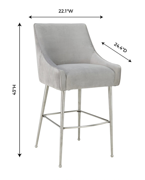 Beatrix Performance Velvet Stool