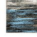 Sivas Area Rug Black and Blue - Dream Home Furniture & Mattress (Waite Park, MN)
