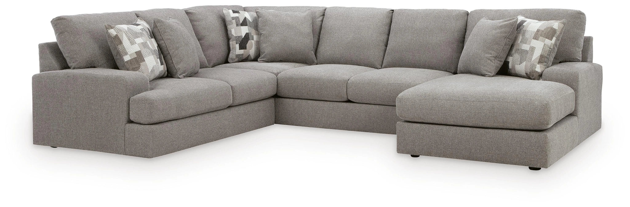 Lindon Sectional with Chaise - Dream Home Furniture & Mattress (Waite Park, MN)