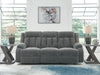 Observation Power Reclining Sofa with Drop Down Table - Dream Home Furniture & Mattress (Waite Park, MN)