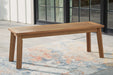 Janiyah Outdoor Dining Bench - Dream Home Furniture & Mattress (Waite Park, MN)